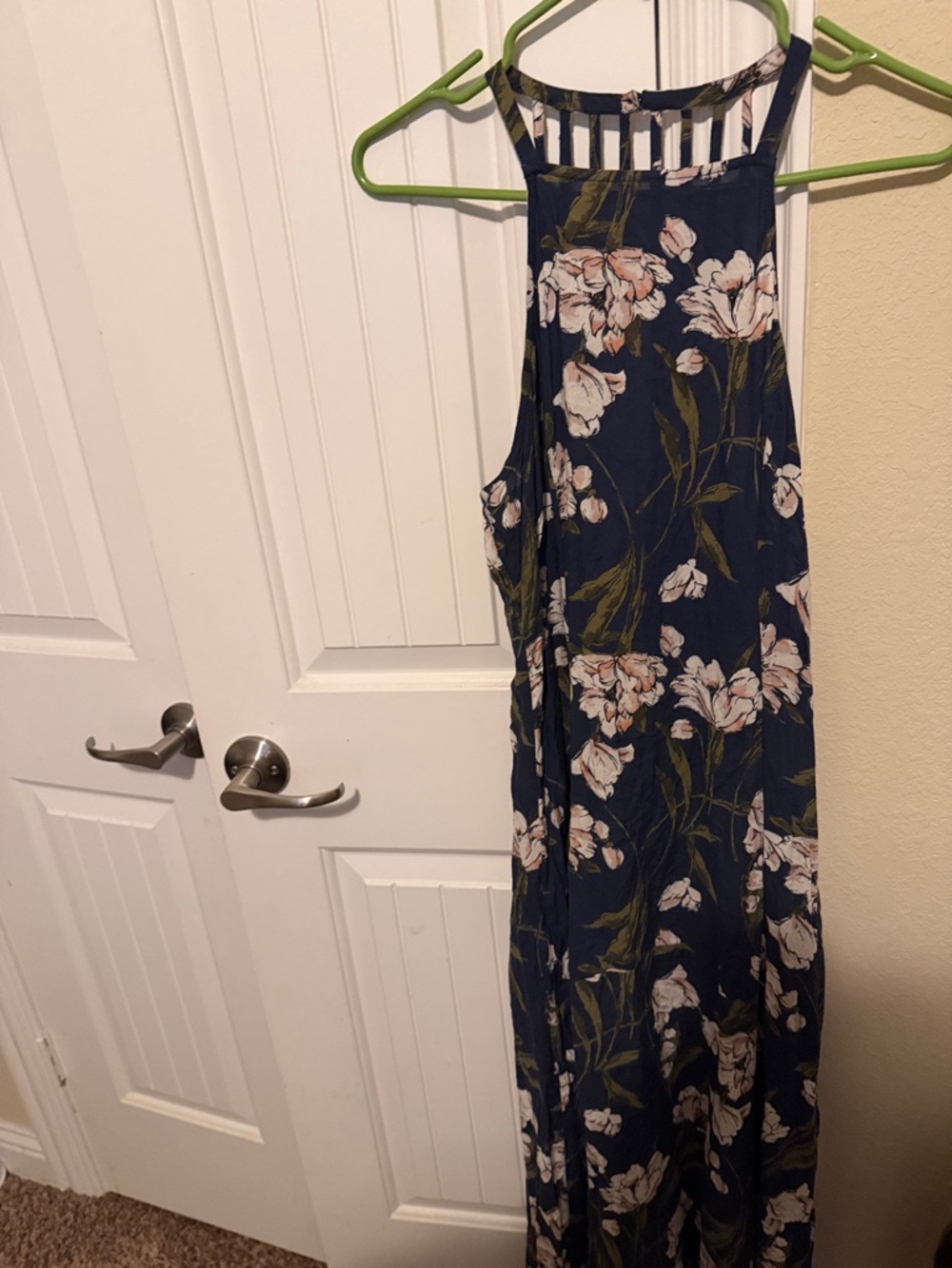 Abercrombie & Fitch Navy Floral Maxi Dress